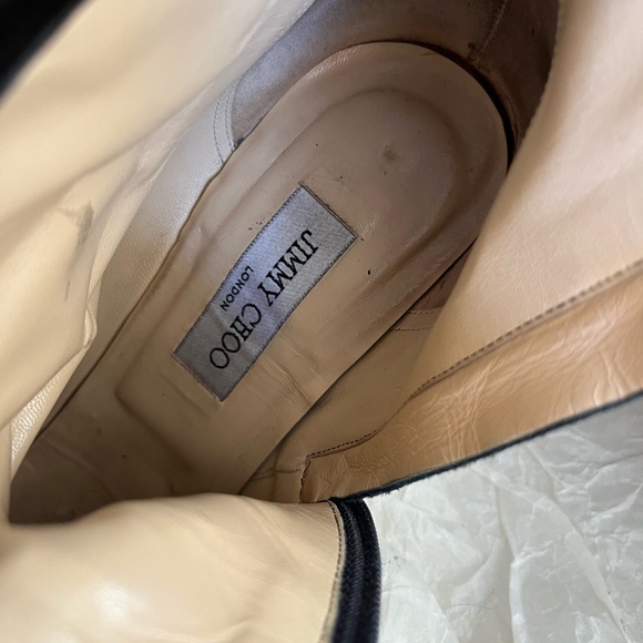 Auth JIMMY CHOO Patent Leather Boots - Picture 7 of 11